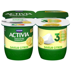 Activia citron x 4  - Danone