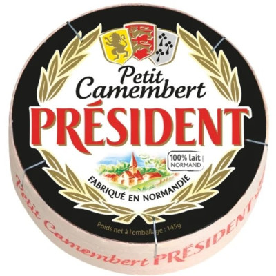 Camembert Président 45% de matières grasses 145g