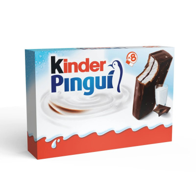 8x 30g Kinder pingui choco