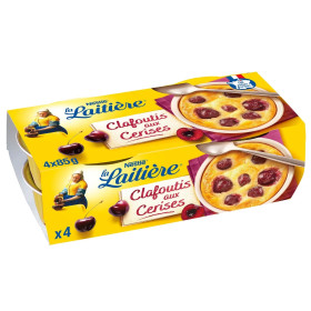 4x 85g clafoutis cerise La Laitière