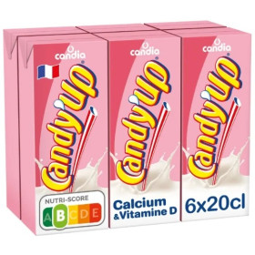 Briques de 6x20 cl Candy'up fraise