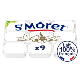 Spécialité fromagère St Moret nature 9x20g