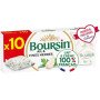 10 portions Boursin ail et fines herbes 160g