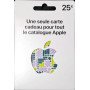 Apple gift card 25€