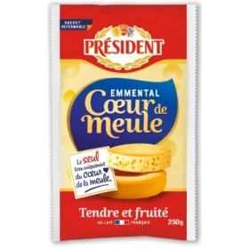 Bloc d'Emmental président 250g