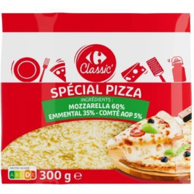 Fromage râpé spécial pizza CRF Classic 300g