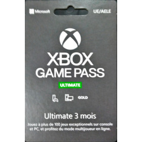 XBOX Game pass ultimate 3 mois