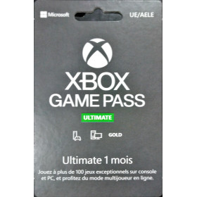XBOX Game pass ultimate 1 mois