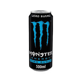 Monster " Absolutely zéro" 50cl (x24)
