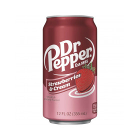Dr. Pepper USA Strawberries &Cream  35,5 cl