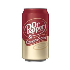 Dr. Pepper Cream  Soda 35,5 cl