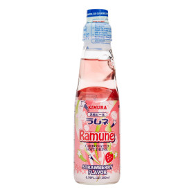 Kimura Ganzo Ramune Strawberry 20 cl