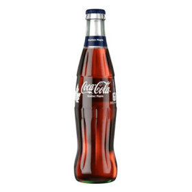 Coca cola sirop érable 35,5cl bouteille en verre