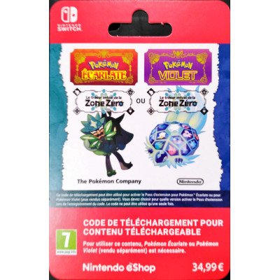 Nintendo  Pokémon écarlate et violet