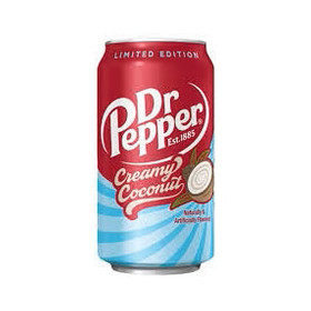 Dr Pepper creamy coconut 35,5 cl cannette