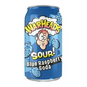 Warheads blue rasberry sour 33cl