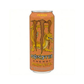 Monster peach dragon ice tea 47,3cl