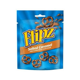 Candy flipz salted caramel pretzels 90g