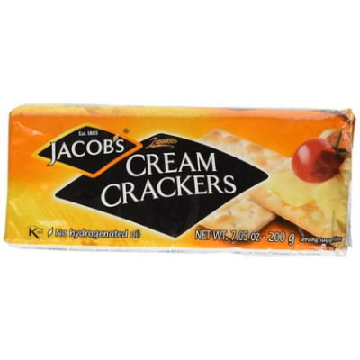 Jacobs cream crackers 200g