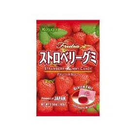 Kasugai fraise gummy 102g