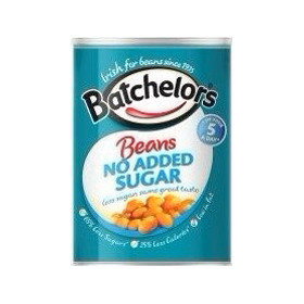 Batchelors no added sugar beans 225g