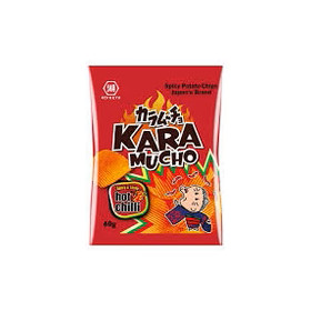 Karamucho Koikeya Potato snack hot chilli 60gg