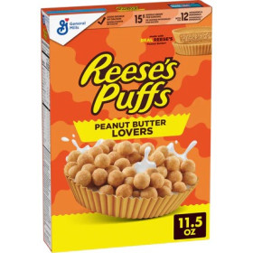 BFCER Reeses Puffs Peanut Butter Lovers 326g