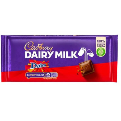 Cadbury Dairy Milk Daim 120g