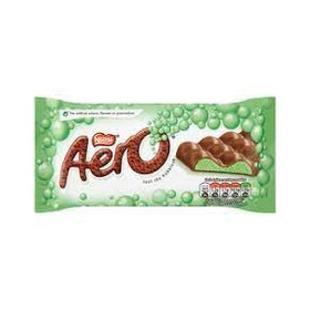 Aero Bubbly Bar Peppermint 36g